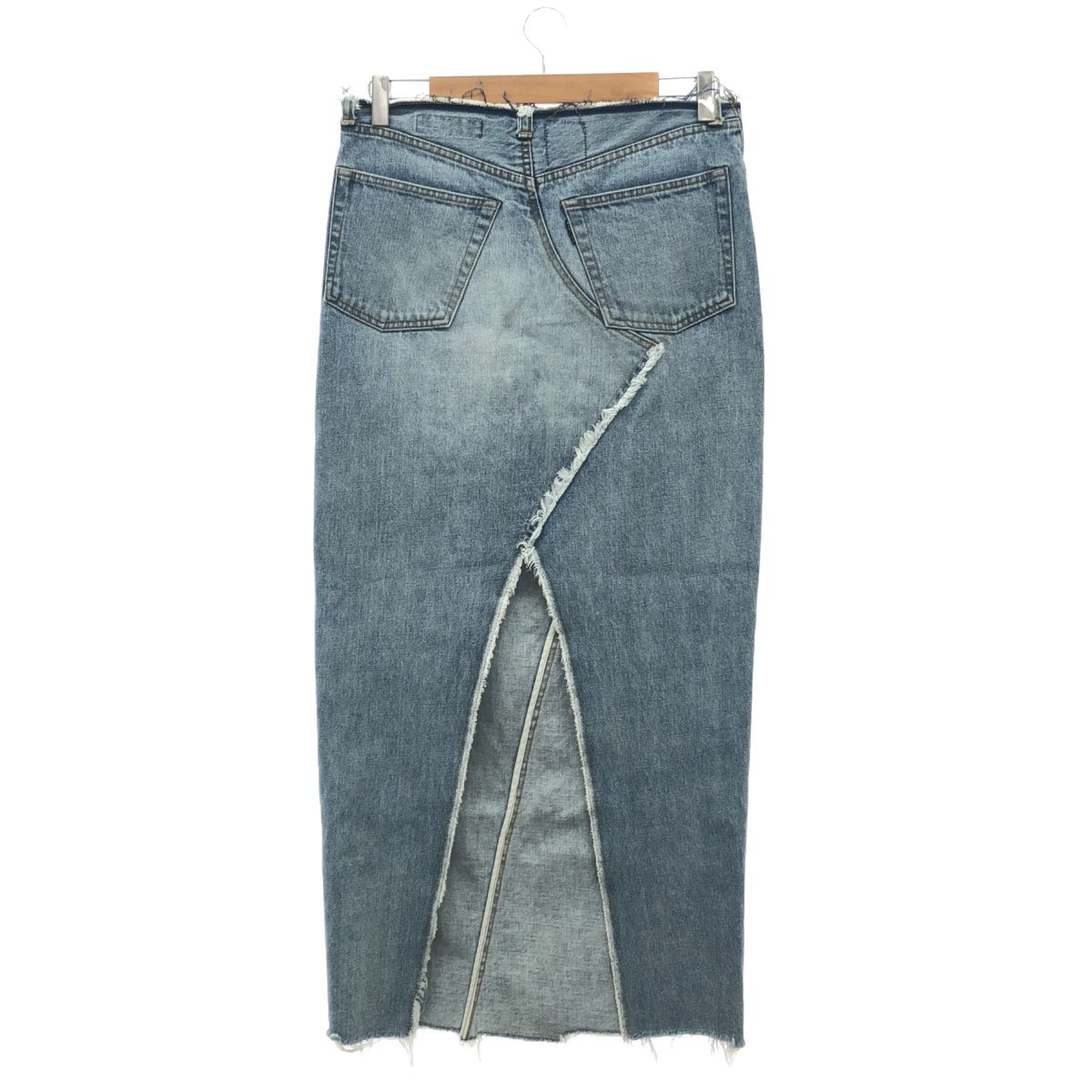 マディソンブルー　デニムロングスカート MADISONBLUE マディソンブルー デニムロングスカート ボトムス ブルー