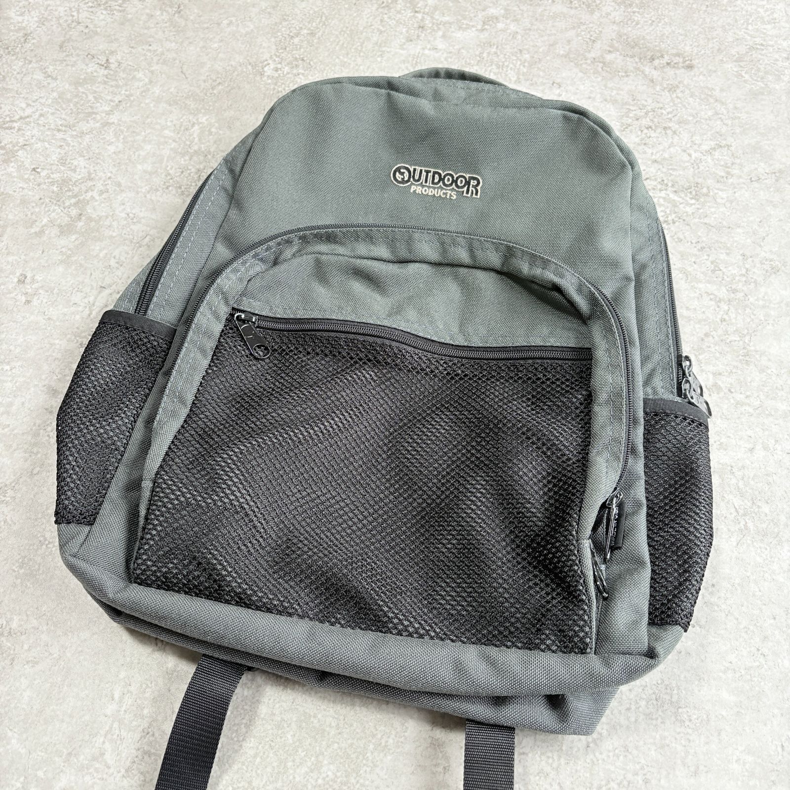90s USA製 OUTDOOR PRODUCTS Mesh pocket Backpack アウトドア