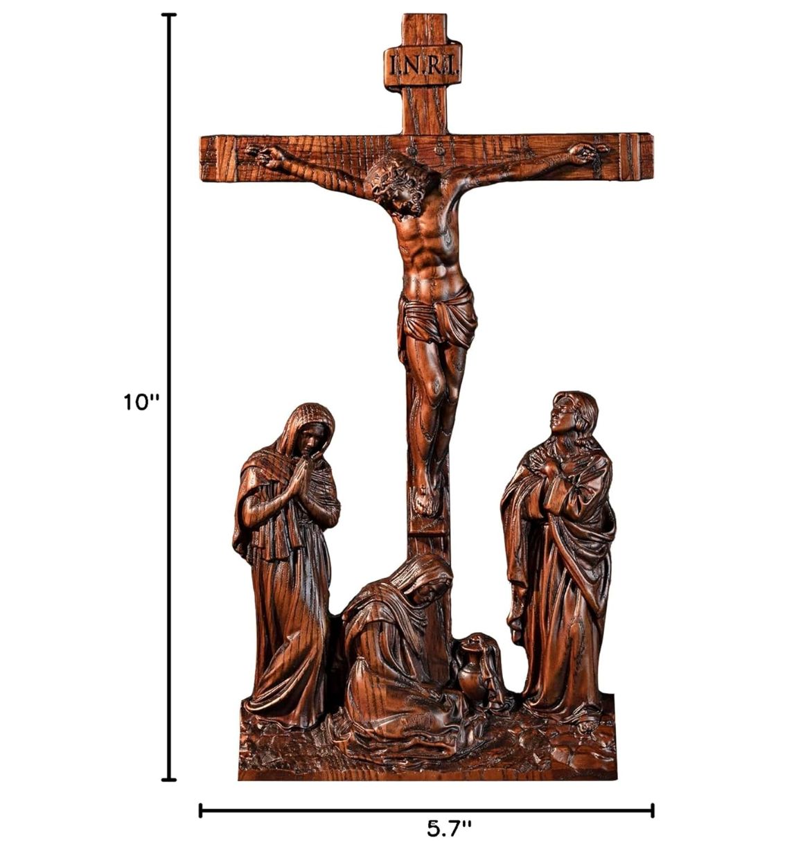 ハンドメイド木製クロス 壁飾り