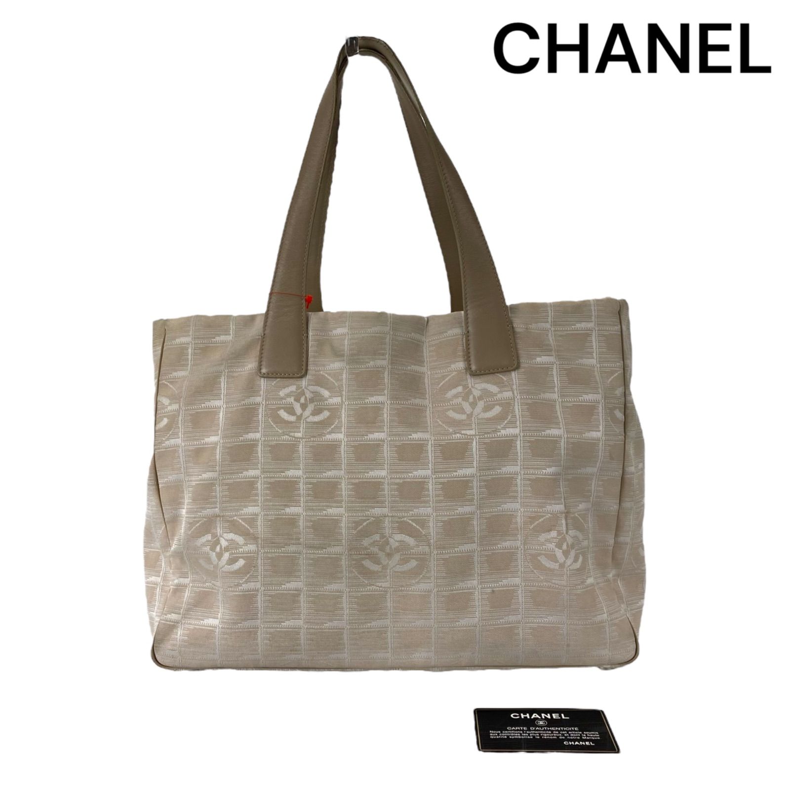 ○シャネル CHANEL ニュートラベルライン トートMM ココマーク