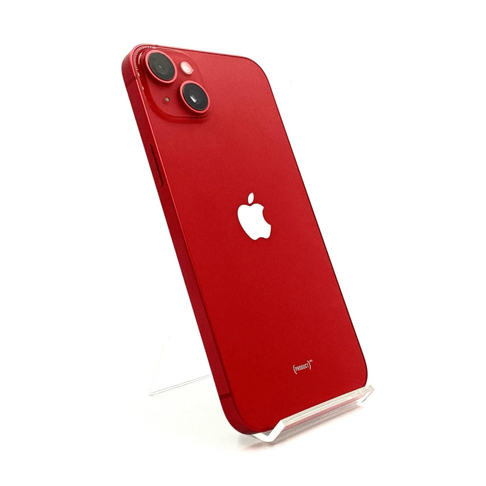【全額返金保証】【最速発送】Apple iPhone 14 Plus 256GB (PRODUCT)RED Softbank 白ロム 83% 美品 動作確認済