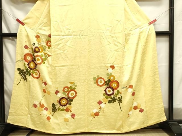 平和屋着物□訪問着 駒刺繍 枝花文 金彩 正絹 逸品 DAAT8171qp - メルカリ