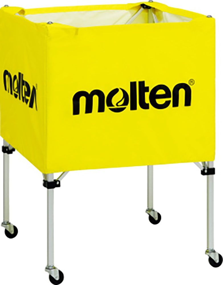 ミカサ MIKASA ワンタッチ式ボールカゴ イエロー MIKASA ボールかご ミカサ MIKASA ワンタッチ式ボールカゴ イエロー