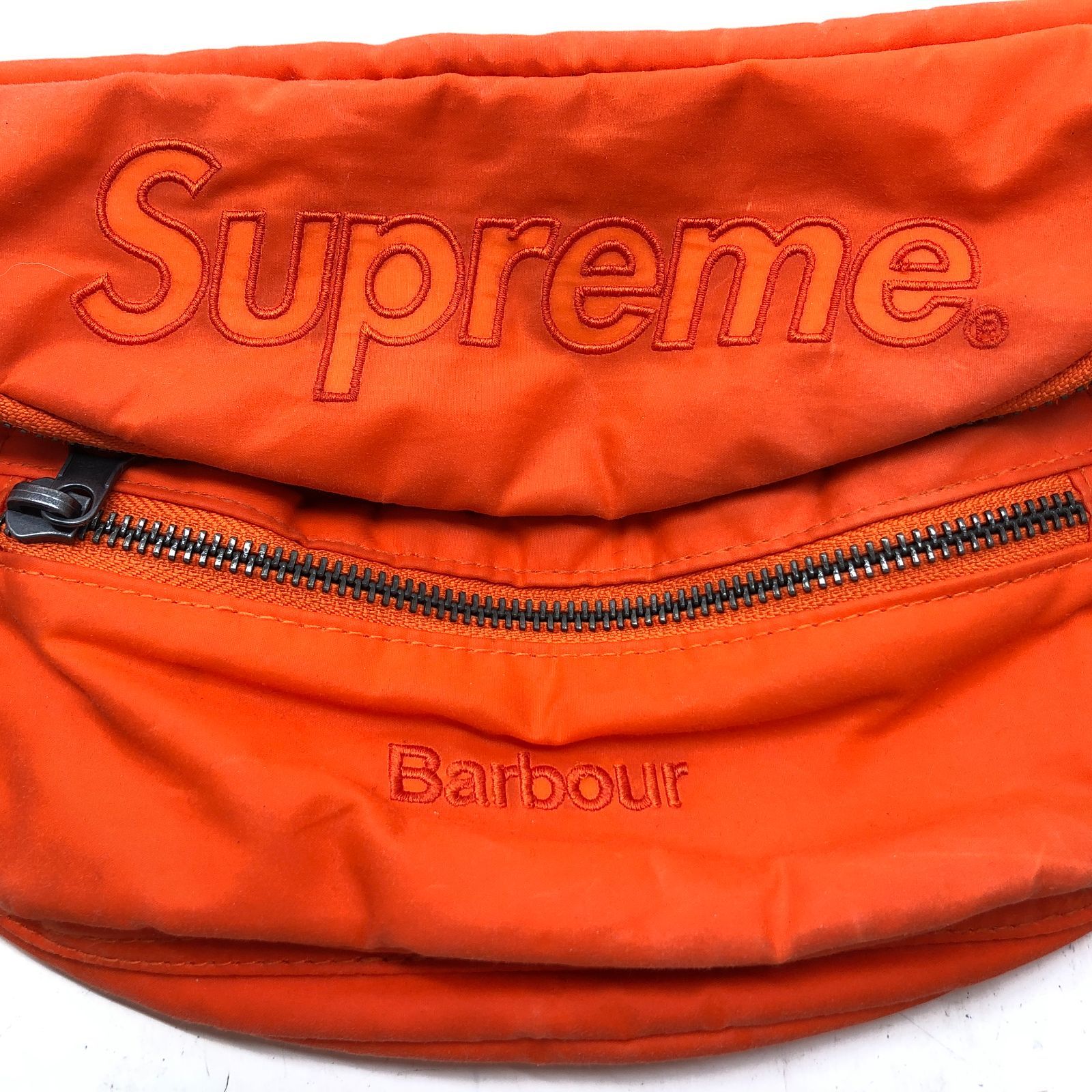 ファッションSupreme Barbourコラボ ウエストバッグ - バッグ