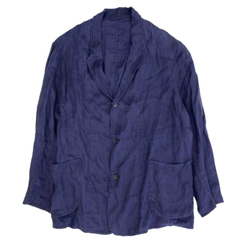COMOLI リネンWクロスジャケット 21SS サイズ3 COMOLI 21SS リネンWクロス ジャケットサイズ3