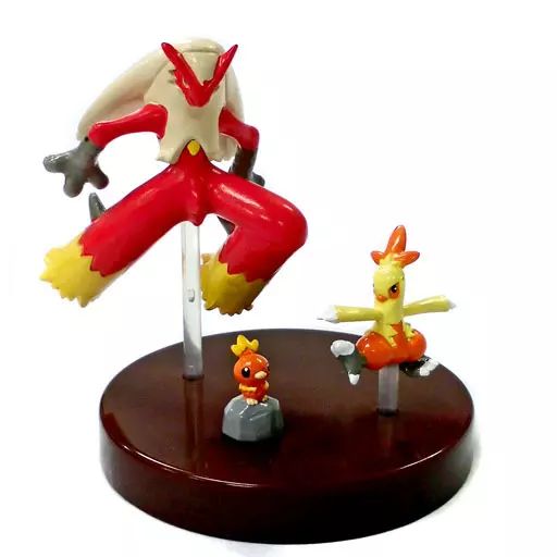 中古】トレーディングフィギュア アチャモ＆ワカシャモ＆バシャーモ