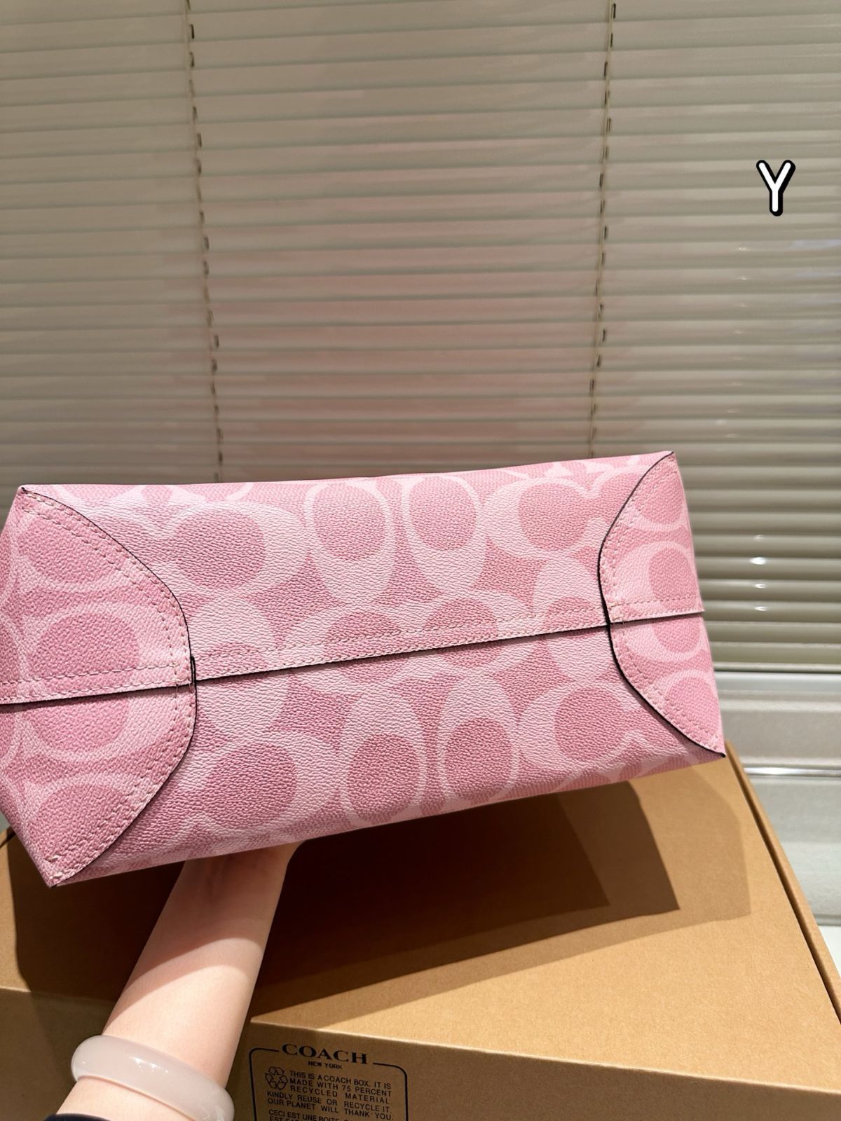 COACH レモンプリントのシティトートバッグ 今日特価】Coach City Tote コーチ シティ トートバッグ-MM輸入