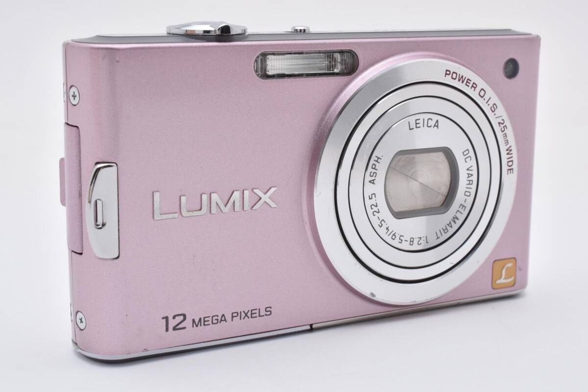 ○LUMIX○12メガピクセル デジタルカメラ ピンク DMC-FX60