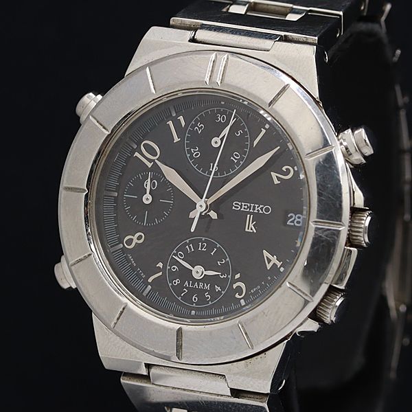 セイコー　レトロ　アナログ時計 JA-0378| セイコー SPIRIT クロノグラフ&アラーム クォーツ 7T32