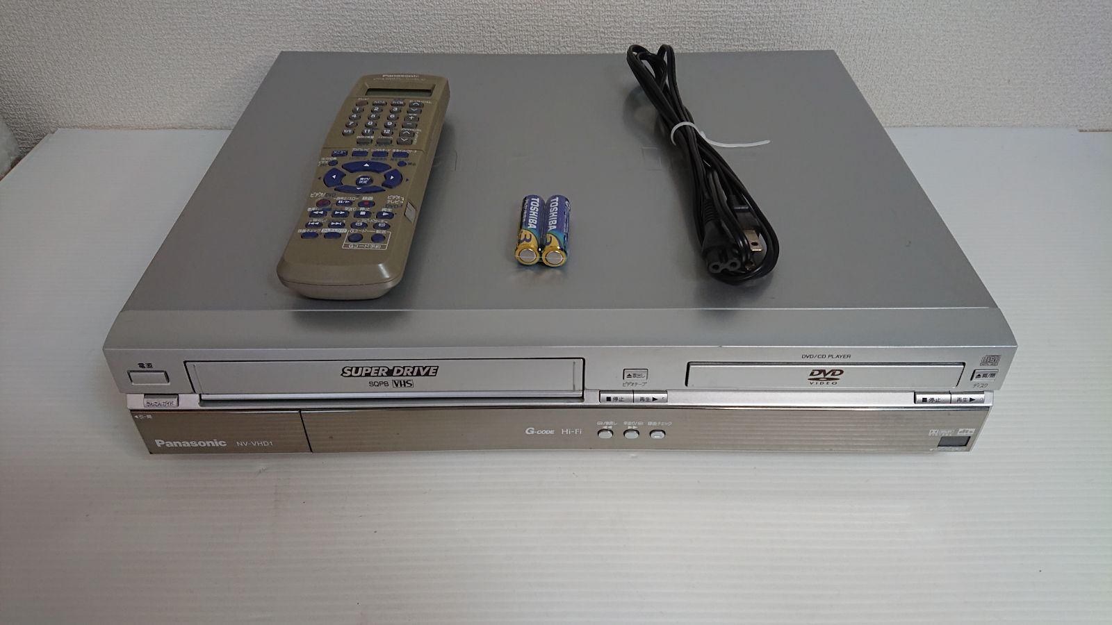 Panasonic NV-VHD1 ビデオDVDデッキ 整備品✨ - メルカリ