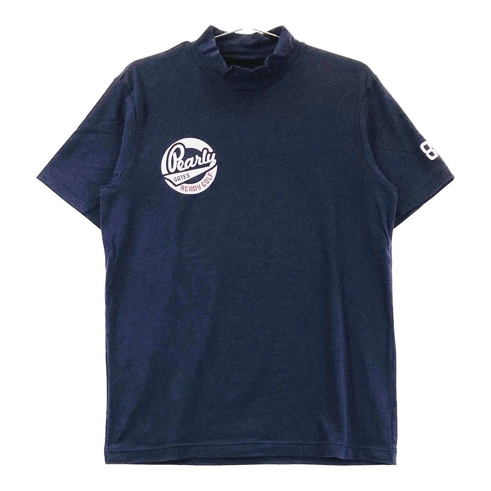 サイズ：4 PEARLY GATES パーリーゲイツ ハイネック 半袖Tシャツ