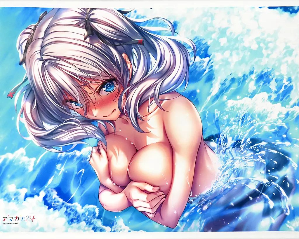 タペストリー 咲來 B 水着 シチュエーションB2タペストリー アマカノ2 コラボカフェ