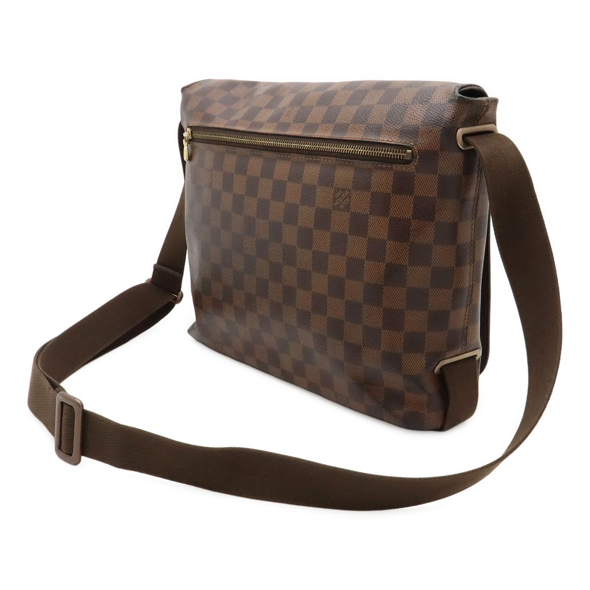 ルイヴィトン ブルックリンMM ショルダーバッグ メッセンジャーバッグ ダミエ LOUIS VUITTON ルイ ヴィトン ダミエ ブルックリンMM ショルダー