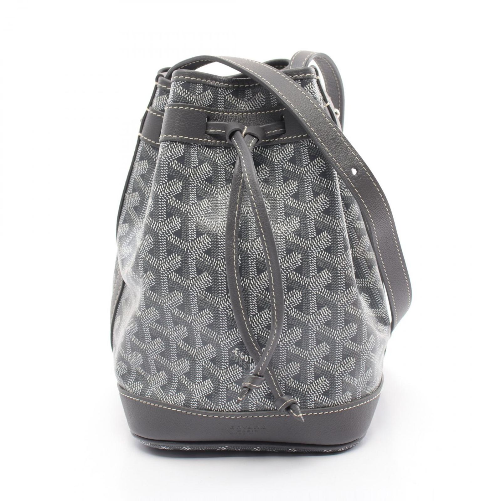ゴヤール GOYARD ショルダーバッグ プティ フロ グレー PVC