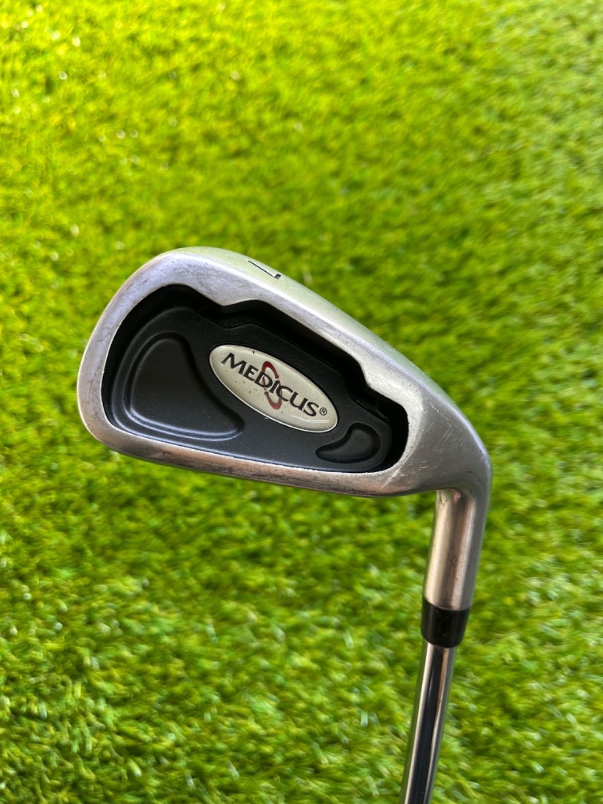 MEDICUS ゴルフ練習器具（7番） MEDICUS/DUAL HINGE 7番アイアン 練習
