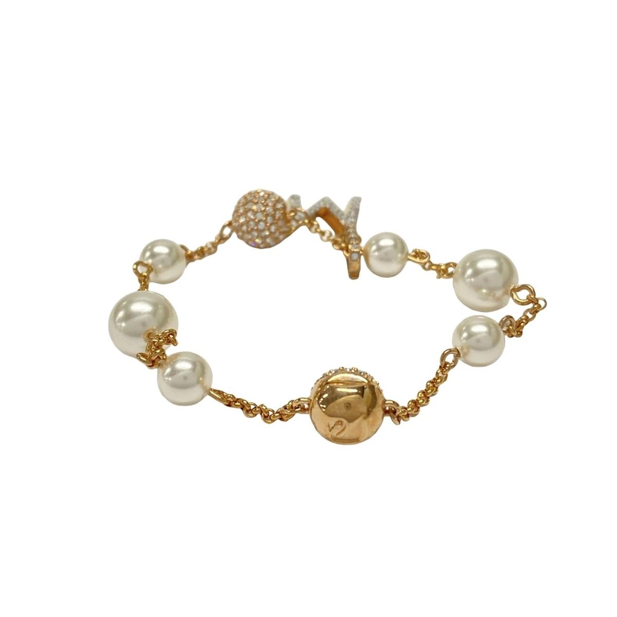 SWAROVSKI(スワロフスキー) ブレスレット美品 - ピンクゴールド