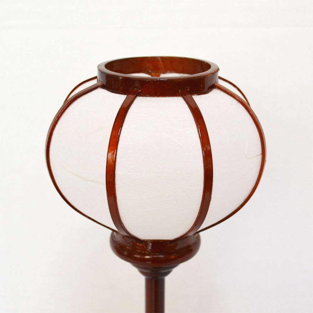 ぼんぼり光触媒 【けやき】伝統工芸品 雪洞 木製 和風照明 インテリア