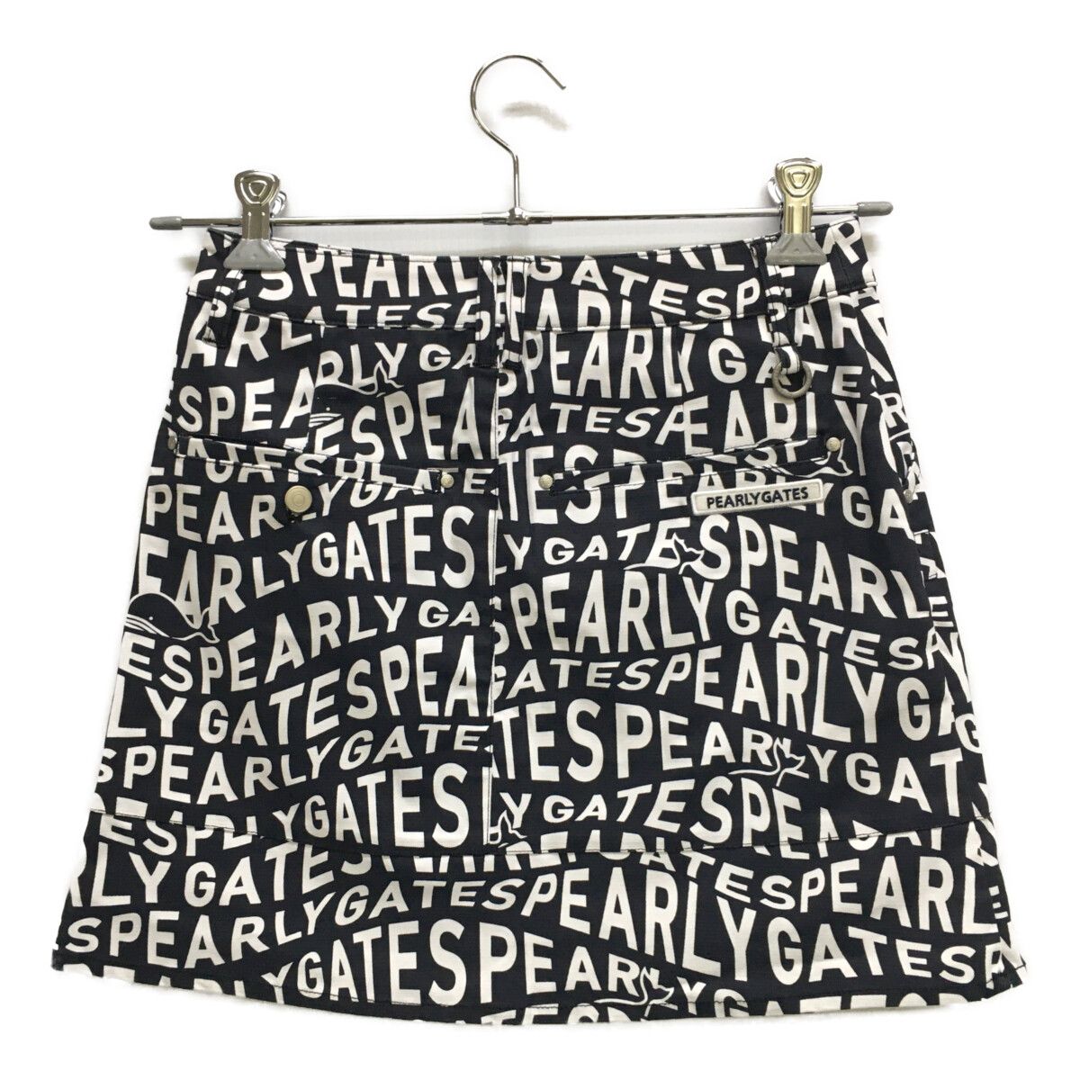 新品未使用　半額以下！PEARLY GATES スカート サイズ00 中古 レディース パーリーゲイツ PEARLY GATES スカート 00(XS) 紺