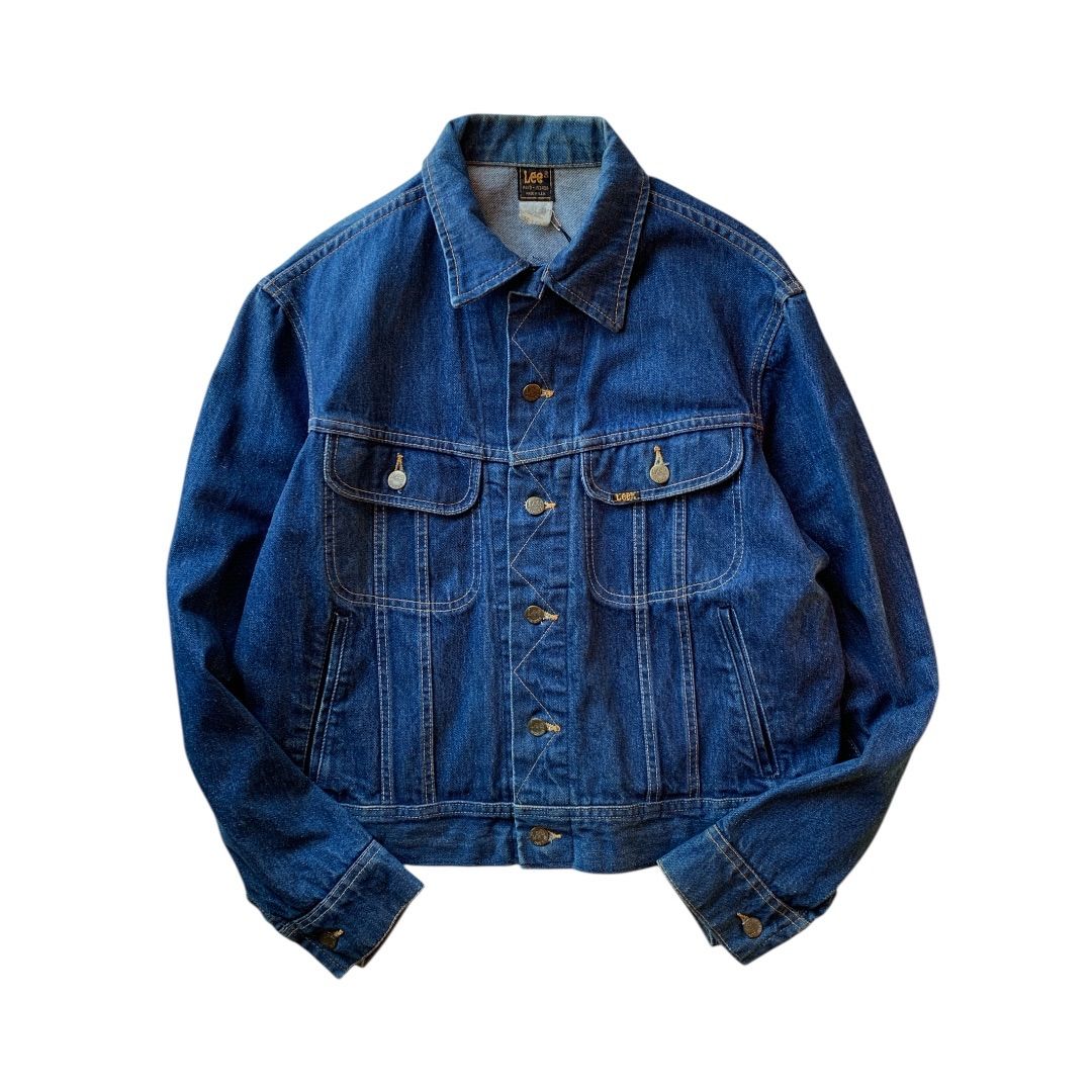80s Lee PATD-153438 220 J デニムジャケット リー 80年代 名作 サイズ