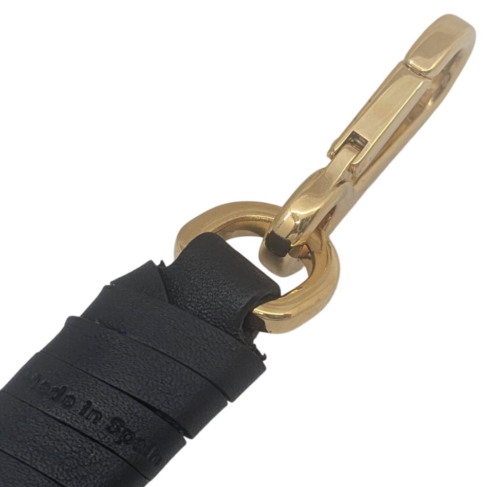 LOEWE ロエベ バッグストラップ ウーブンスパイラル ブラック 黒