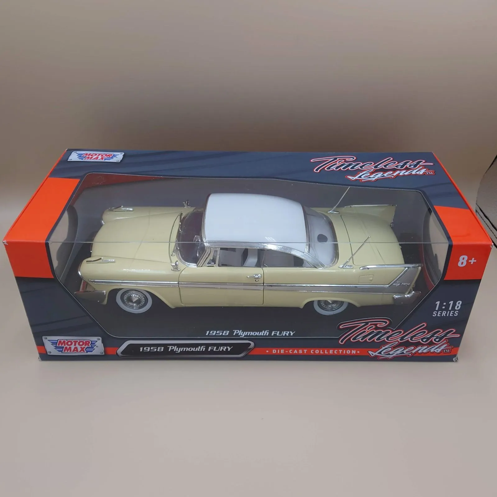 レア！ 1/18 アメ車 ミニカー プリマス フューリー ベルベディア MM