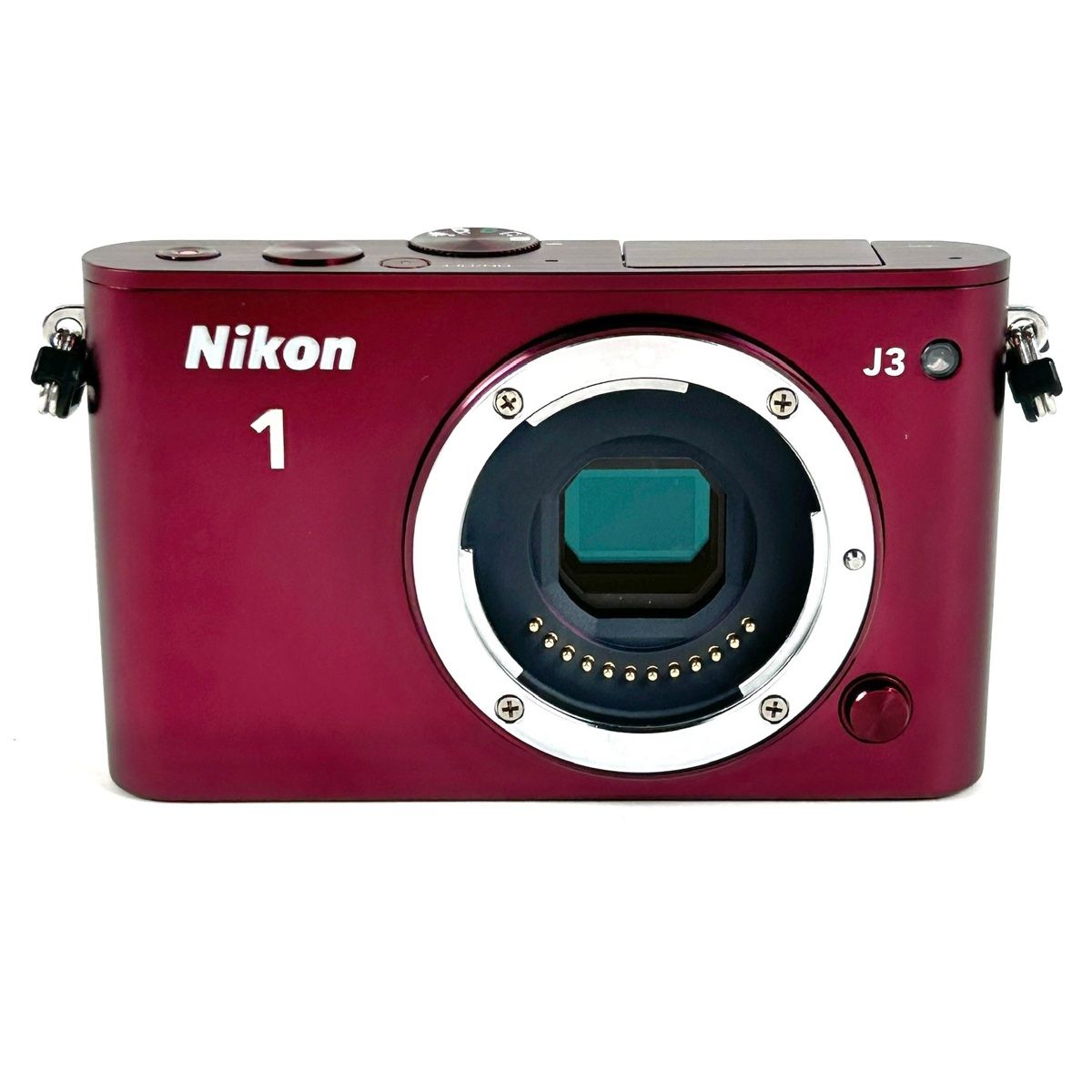 Nikon 1 デジタルカメラ J3　ボディ/レッド 世界最小ボディーに高速性能と高画質を備えた「Nikon 1 J3