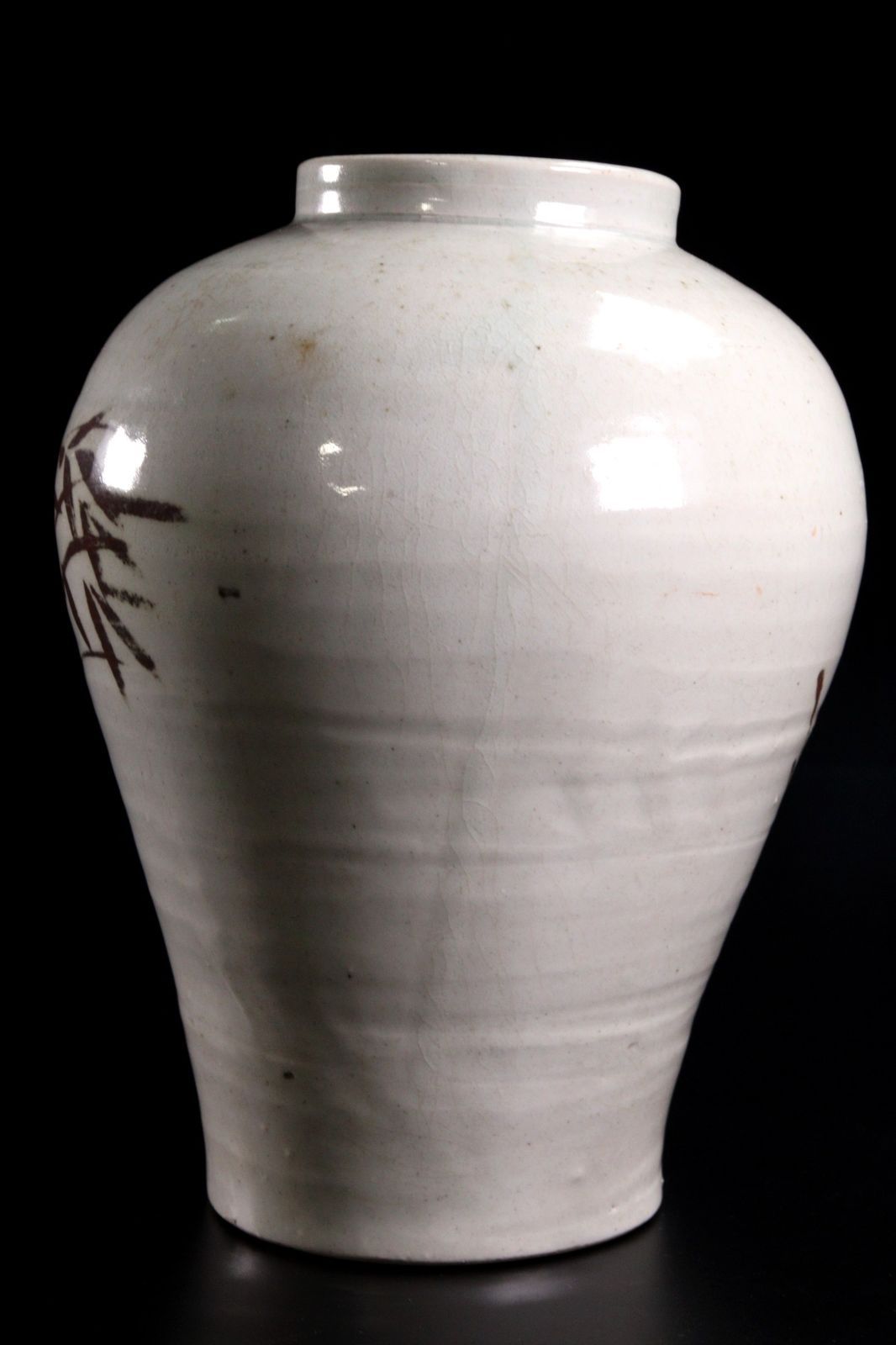 彫刻 花かす斗 陶磁器 装飾品 工芸品 美術品 置物 昭和レトロ 高麗青磁 陶器製 網目 透かし彫り 骨董品 壺 飾り壺