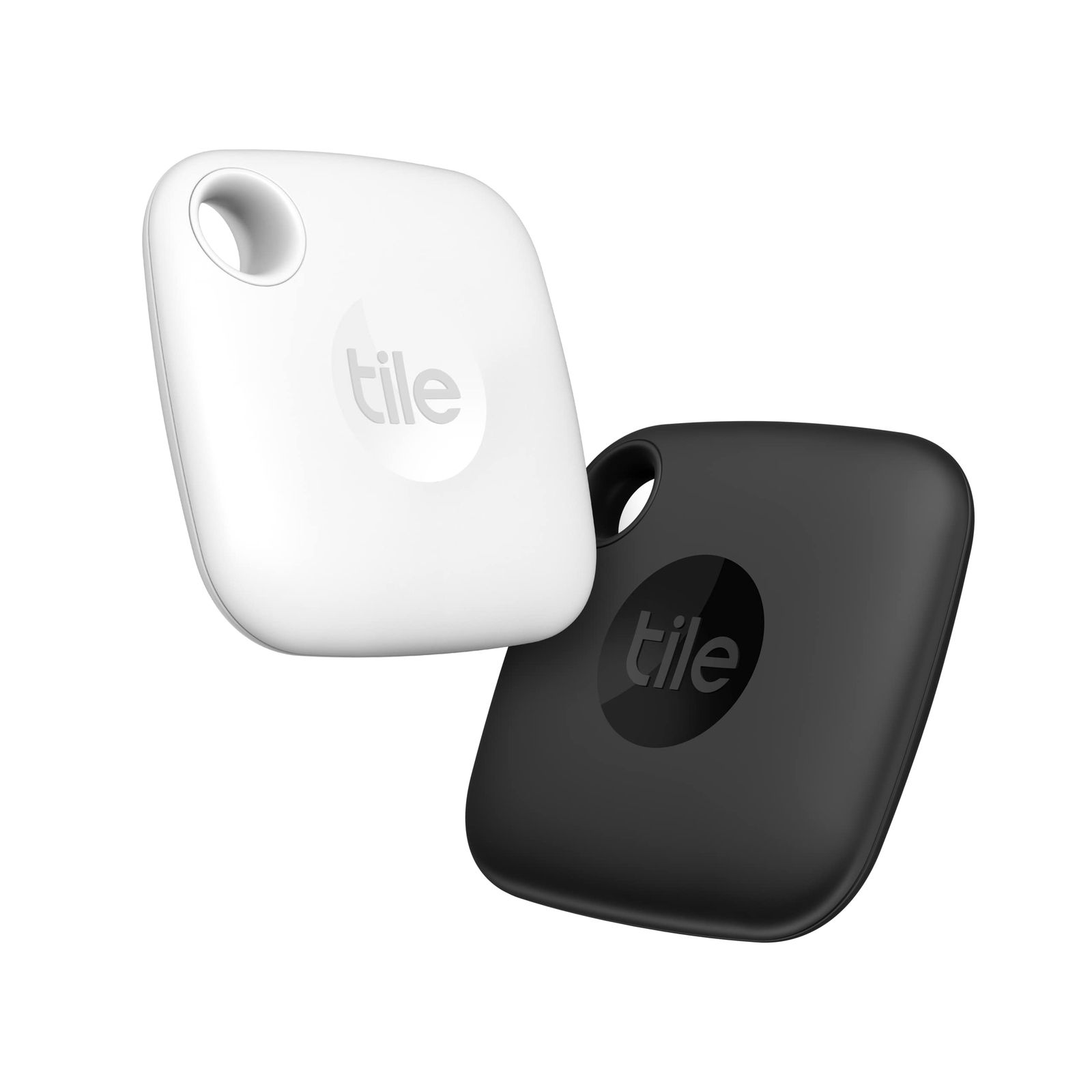 【特価商品】スタンダードモデル Mate 2個セット Tile ブラック＆ホワイト/スマートトラッカー/スマートタグ/紛失防止タグ/置き忘れ防止/3年間電池交換不要/音を鳴らして場所をお知らせ/長距