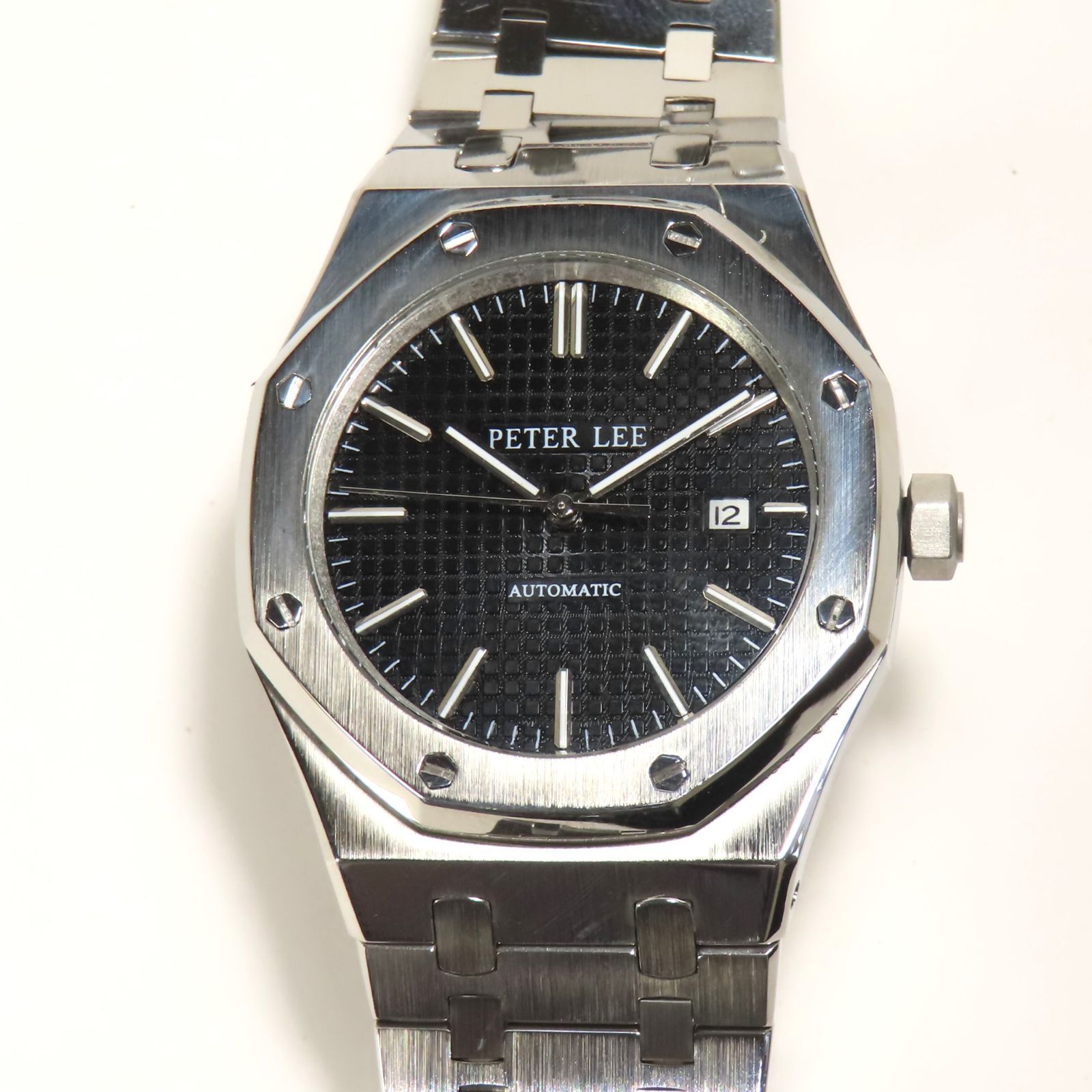 シチズン 手巻き メンズ 腕時計 稼働品 ブルー文字盤 希少 純正ベルト