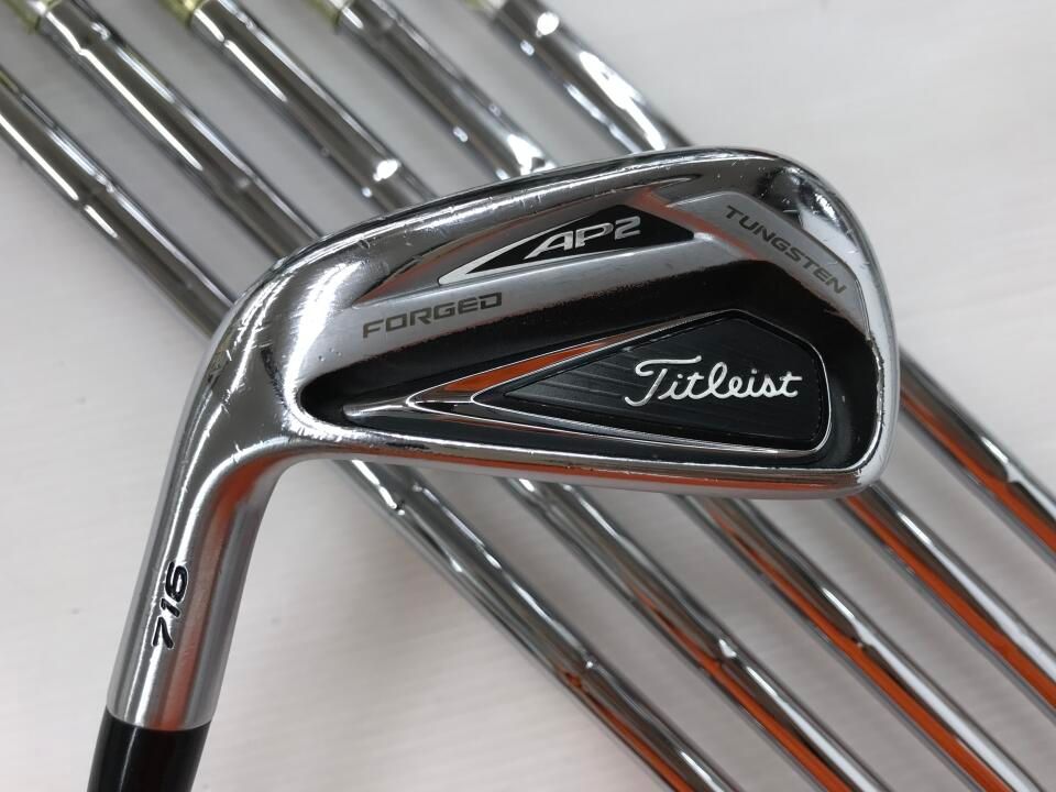 タイトリスト/AP2 716/5I〜PW 6本セット/ダイナミックゴールドAMT TITLEIST AP2 716 Iron Set / 5-PW / Flex Stiff Dynamic Gold