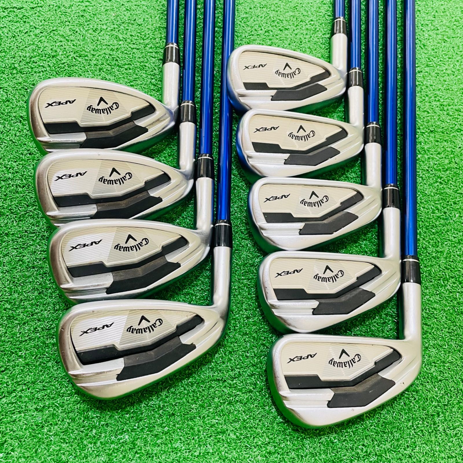 9099 Callaway APEX キャロウェイ レフティ 左利き 9本 R 9099 Callaway APEX キャロウェイ レフティ 左利き 9本 R 中古