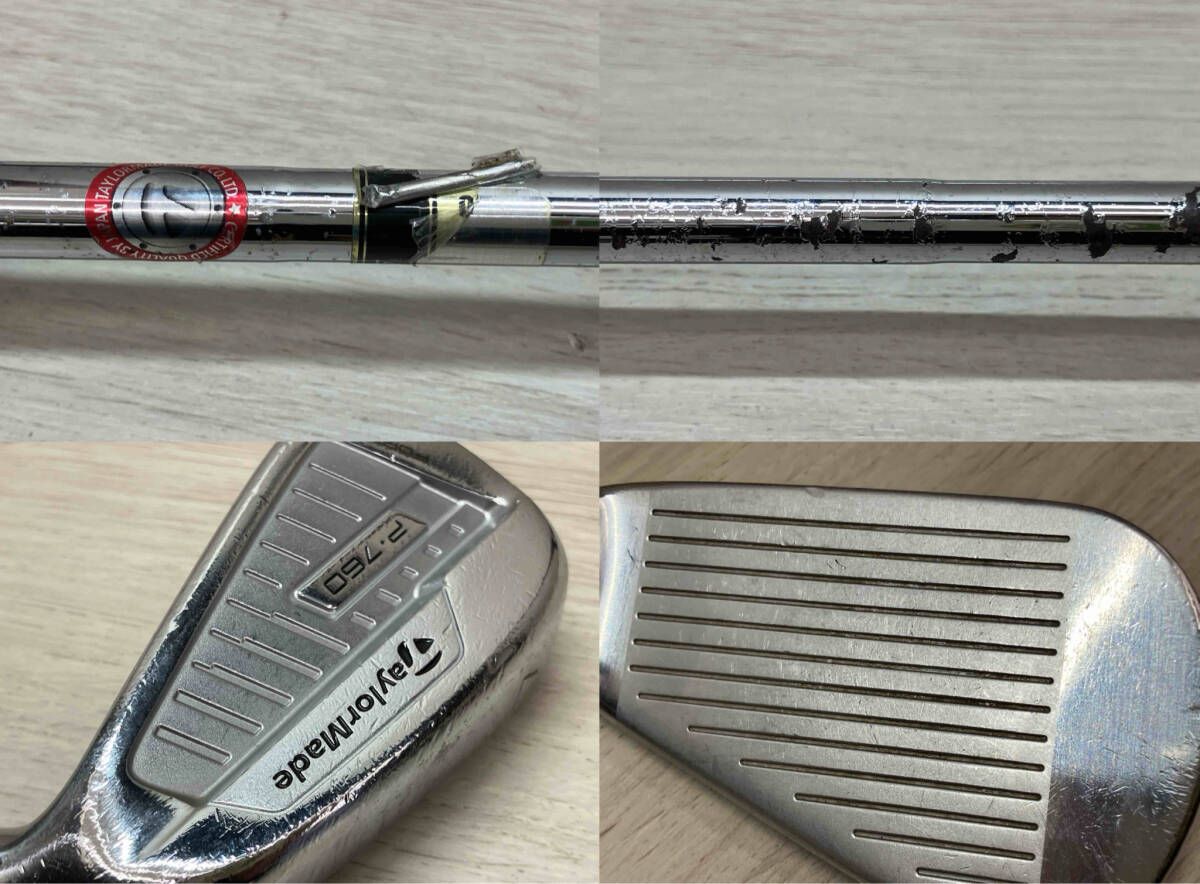 TaylorMade - 【美品】最終値下げ！テーラーメイド　P760 5〜P 6本セットFLEX S Amazon.co.jp: テーラーメイド P760アイアン 6本セット（#5-PW