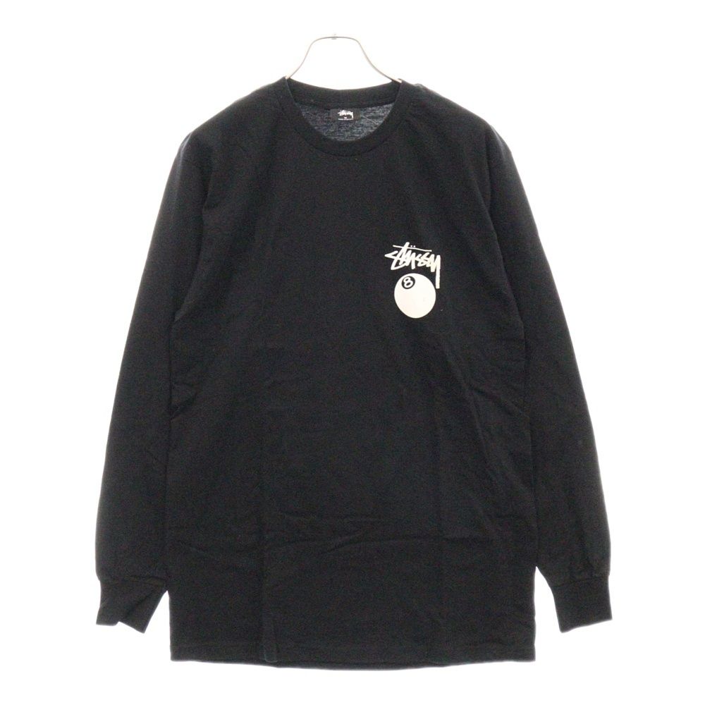 STUSSY (ステューシー) 8 BALL バックプリント クルーネック長袖