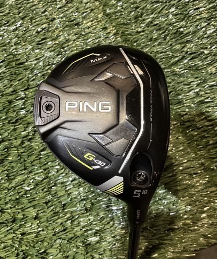 未使用品　G430 max フェアウェイウッド　5W PING G430 MAX フェアウェイウッド 5W ALTA J CB(R)