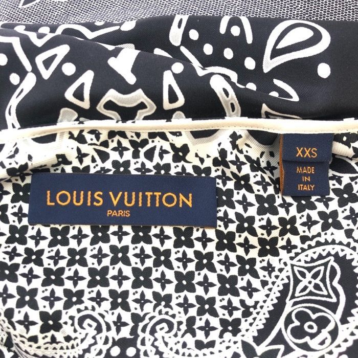 ルイ ヴィトン LOUIS VUITTON ロングスカーフオーバーシャツ 長袖