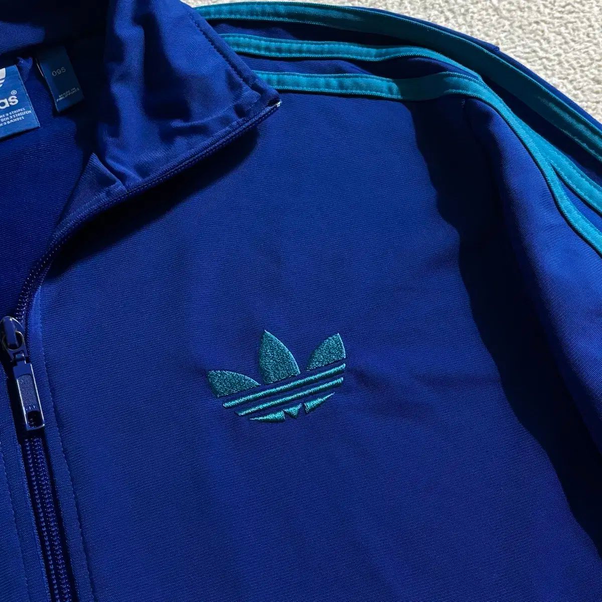 アディダス 旧ファイヤーバード ブルー ジャージ