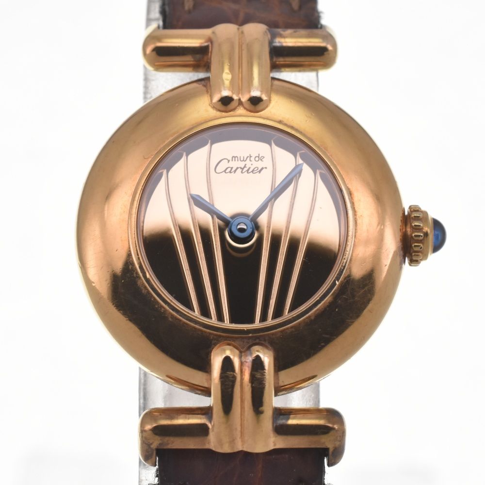 Cartier マストコリゼ OH済み】Cartier カルティエ マストコリゼ クォーツ – Mico宝飾店