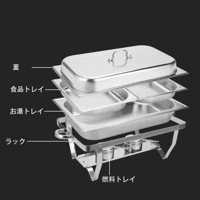 ステンレス製 フタ付き