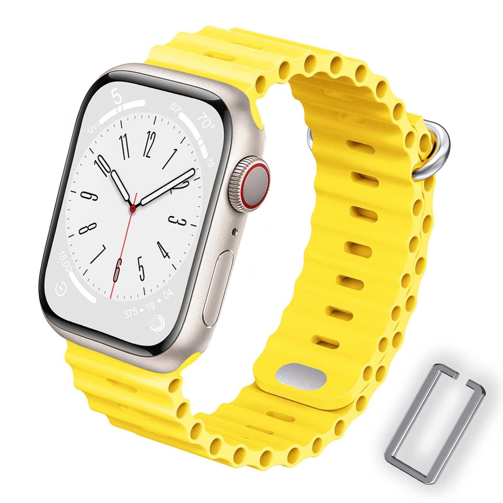 Apple Watch49mm  イエローオーシャンバンド　新品未開封 Apple Watch Ultra（GPS + Cellularモデル）- 49mmナチュラル