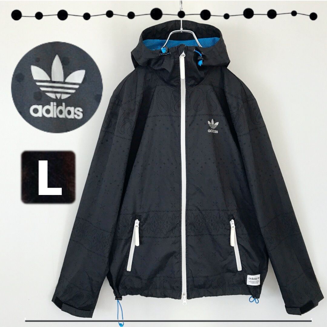 adidas アディダス☆ランニング/ナイロンジャケット/フーディ 