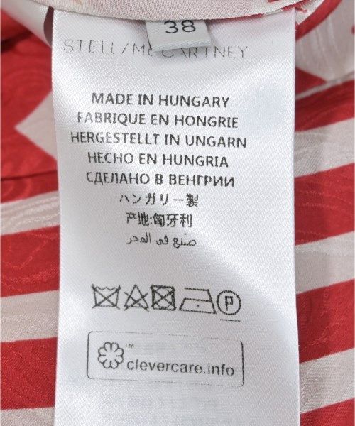 STELLA McCARTNEY ひざ丈スカート 赤x白x黒(総柄) 2318625L0034 STELLA McCARTNEY ひざ丈スカート レディース 【古着】【中古