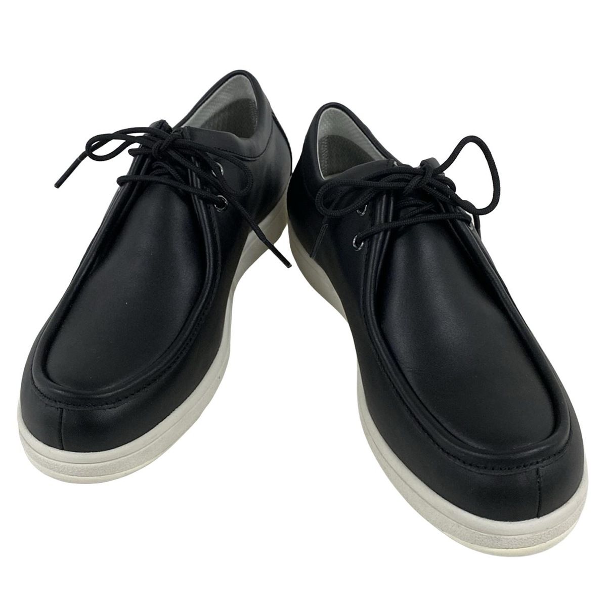 TOP DRY トップドライ シューズ 24.5 EEE レディース 黒 レザー