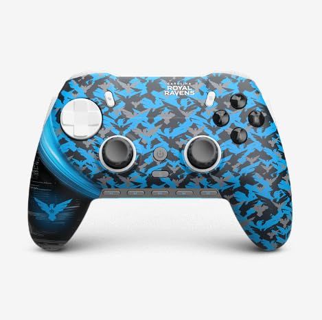 SCUF ENVISION PRO 2025年 CDL 公式コントローラー PC用 スーパーナチュラルクリーナー付き 最大90日間メーカー保証付き CAROLINA ROYAL RAVENS CAROLINA ROYAL RAVENS