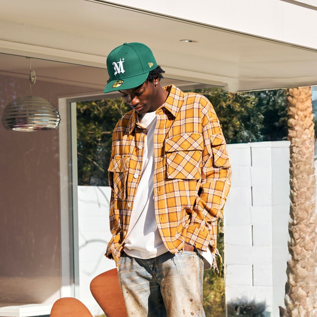 【yellow bucks着用】 MLVINCE CHECK SHIRTS yellow bucks着用✨️】 MLVINCE CHECK SHIRTS