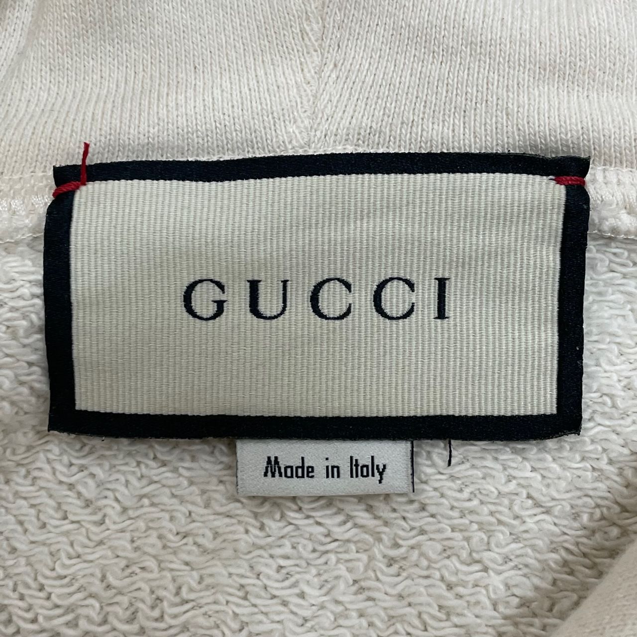 GUCCI グッチ ブレードロゴ スパンコール フーディー パーカー XS 