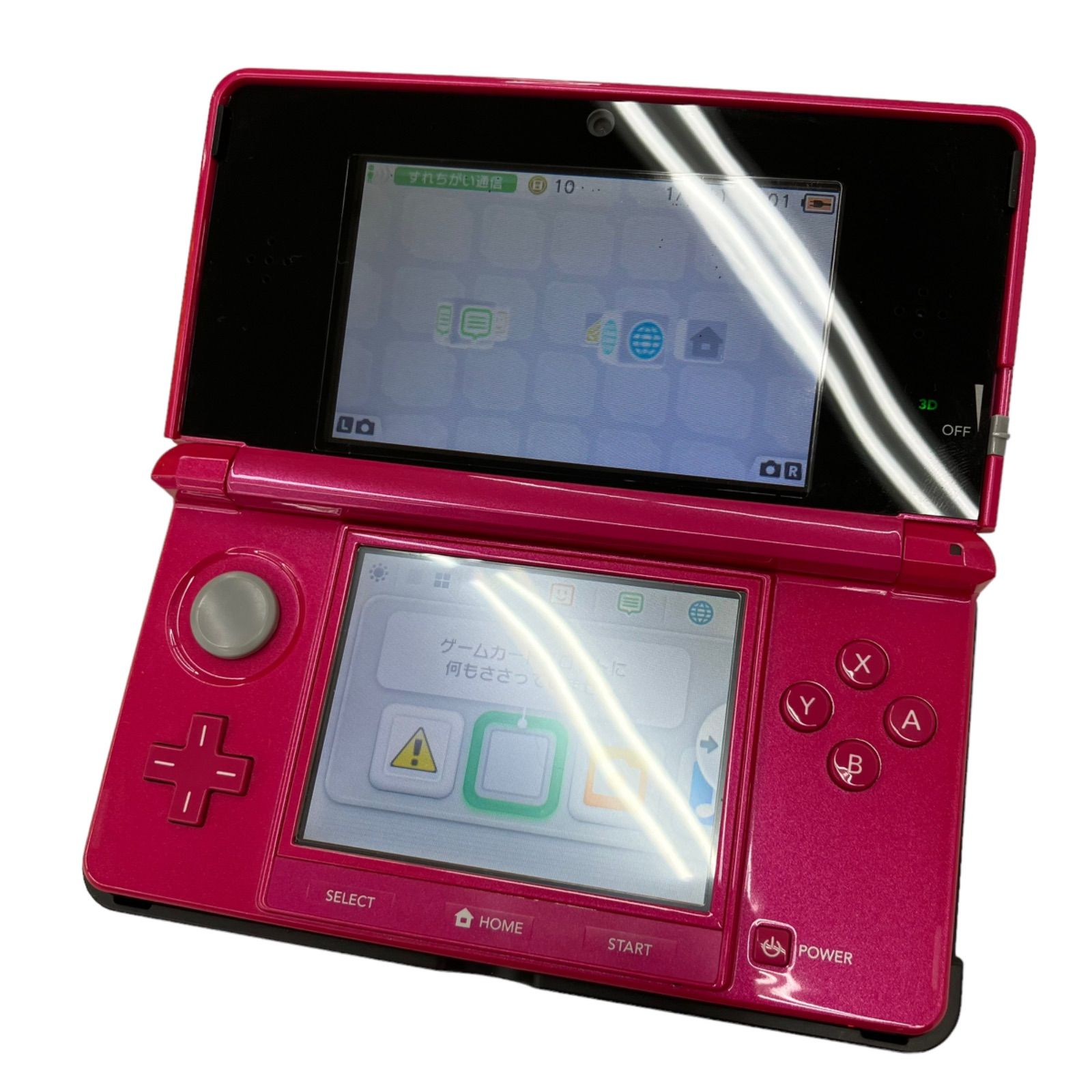 Nintendo 3DS 紛らわしい グロスピンク ㊺