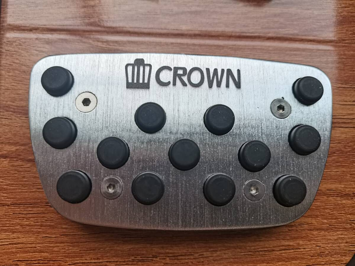 新品 トヨタ CROWN クラウン マークＸ 高品質 アルミペダル AT用 210系 220系 等 はめ込み式 オルガン式 フルセット