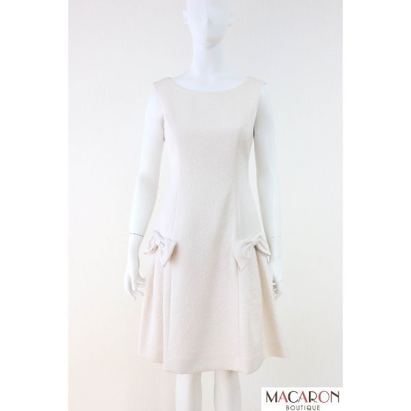 Rene（ルネ） ふくれ織サイドリボンワンピース 6316640