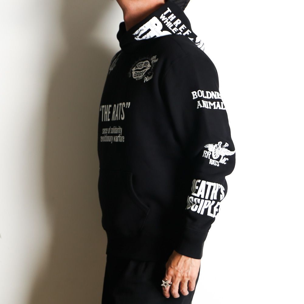 RATS/ラッツ】CRAZY HOODIE / プルオーバー パーカー / 25'RTC-0904