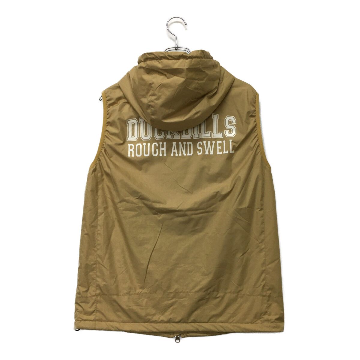 中古 メンズ ラフ＆スウェル rough&swell ベスト L ベージュ 訳